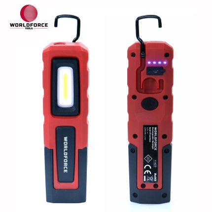 World Force - Şarjlı El Lambası COB Ledli 420 Lm (2200 mAh)