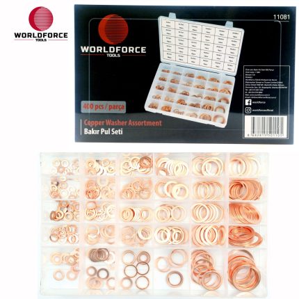 World Force - Bakır Pul Seti 400 Parça