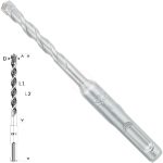 Bosch SDS-Plus-1 Kırıcı Delici Uç 6,5x110 mm (1 Adet) - 2608680265 - Görsel 3