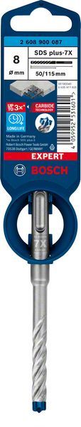 Bosch Kırıcı Delici Uç SDS-Plus-7X Expert 8x115 mm (1 Adet) - 2608900087 - Görsel 2