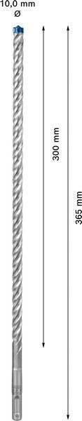 Bosch Kırıcı Delici Uç SDS-Plus-7X Expert 10x365 mm (1 Adet) - 2608900101 - Görsel 3