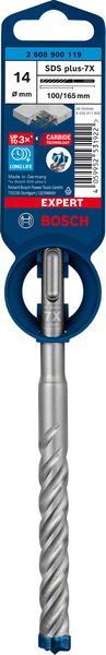 Bosch Kırıcı Delici Uç SDS-Plus-7X Expert 14x165 mm (1 Adet) - 2608900119 - Görsel 2