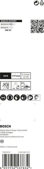 Bosch Dekupaj Testere Bıçağı Expert ExCleanfWood Set (3 Parça) - 2608900559 - Görsel 3