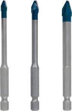 Bosch Seramik Matkap Ucu Expert HEX-9 HardCeramic Set (3 Parça) - 2608900595 - Görsel 5