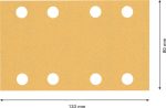 Bosch Expert Zımpara Kağıdı C470 80x133 120 Kum 8 Delikli 10 Lu Paket (2608900881) - 2608900881 - Görsel 4