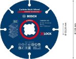 Bosch X-Lock Kesme Diski CMW Expert 125 mm - 2608901193 - Görsel 4