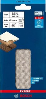 Bosch Ağ Zımpara Expert M480 Set 80x133 mm (10 Adet) - 2608901205 - Görsel 3