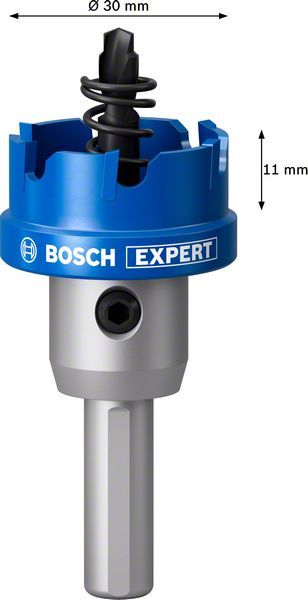 2608901413-bo-pro-u-a-1-2942136 Bosch Delik Açma Testeresi Expert Carbide Metal 30 mm - 2608901413 - Görsel 1