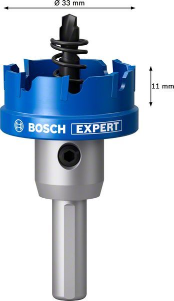 Bosch Delik Açma Testeresi Expert Carbide Metal 33 mm - 2608901416