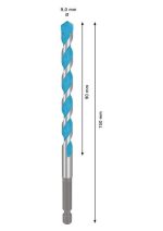 Bosch Expert Çok Amaçlı Matkap Ucu Hex-9 Multi Construction 9x150 Mm - 2608902351 - Görsel 4