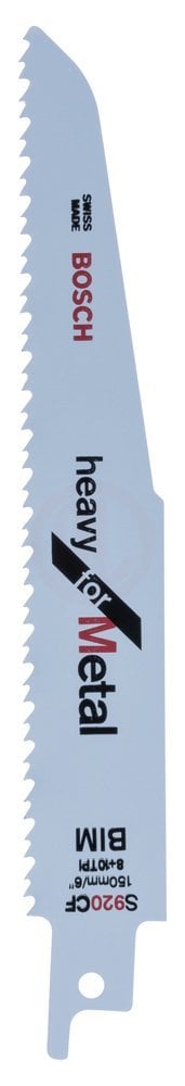 3165140019262-main Bosch Panter Testere Bıçağı Heavy For Metal S 920 CF 150 mm (5 Adet) - 2608654820 - Görsel 1