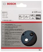 Bosch Zımpara Tabanı 8 Delik 125 mm Sert (PEX 12/12A/125) - 2608601061 - Görsel 2