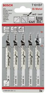 Bosch Dekupaj Testere Bıçağı Clean For HardWood T 101 BF 100 mm (5 Adet) - 2608634234 - Görsel 2