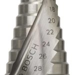 Bosch Spiral Kanallı HSS 13 Kademeli Matkap Ucu Üç Yüzeyli Şaft Ø6-30 mm - 2608597520
