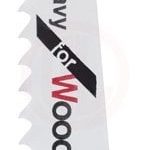 Bosch Panter Testere Bıçağı Heavy For Wood And Metal S 611 DF 150 mm (5 Adet) - 2608656258