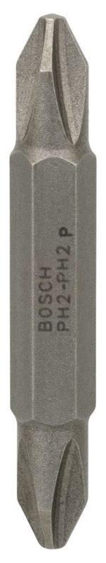 Bosch Vidalama Ucu Çift Taraflı Extra Hard PH2-PH2x45 mm (1 Adet) - 2607001740