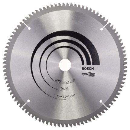 Bosch Daire Testere Bıçağı Optiline Wood 305x30 mm 96 Diş - 2608640442