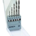 Bosch Ahşap Matkap Ucu HSS Altıgen Şaft Set (5 Parça 2-3-4-5-6 mm) - 2608595525