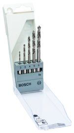 Bosch Ahşap Matkap Ucu HSS Altıgen Şaft Set (5 Parça 2-3-4-5-6 mm) - 2608595525