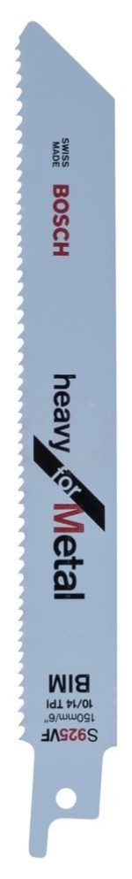Bosch Panter Testere Bıçağı Heavy For Metal S 925 VF 150 mm (5 Adet) - 2608657407