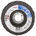 Bosch Metal Taşlama Keçe Zımpara Diski Best For Metal 125x22,23 mm Siyah - 2608607633