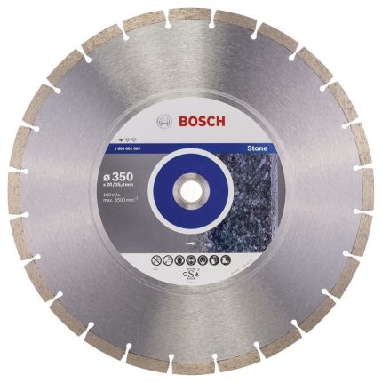 Bosch Elmas Kesme Diski Standard For Stone 350x25,40/20 mm - 2608602603