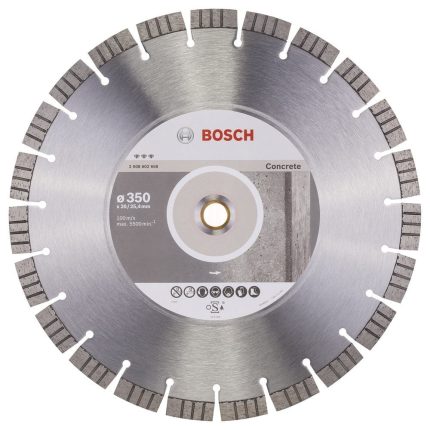 Bosch Elmas Kesme Diski Best For Concrete 350x25,40/20 mm - 2608602658