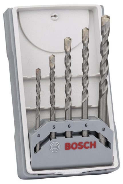 Bosch Beton Matkap Ucu CYL-3 Silver Percussion Set (5 Parça) - 2607017080