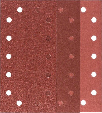 Bosch Titreşimli Zımpara Kağıdı 14 Delik 115x230 mm Set (10 Parça) - 2609256B25