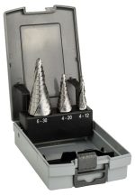 Bosch Spiral Kanallı HSS Kademeli Matkap Ucu Seti Ø4-30 mm (3 Parça) - 2608587426