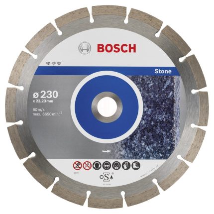 Bosch Elmas Kesme Diski Standard For Stone 230x22,23 mm (10 Adet) - 2608603238