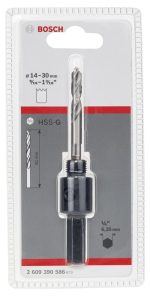 Bosch HSS-Bi Metal Delik Açma Testeresi Adaptör 14-30 mm 6-35 mm - 2609390586 - Görsel 2