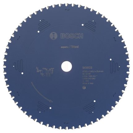 Bosch Daire Testere Bıçağı Expert For Steel 305x25,40 mm 60 Diş - 2608643060