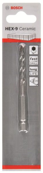 Bosch Seramik Matkap Ucu HEX-9 Ceramic Tile 10,0x90 mm - 2608589526 - Görsel 2