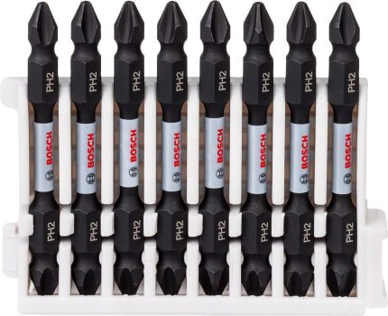 Bosch Vidalama Ucu Çift Taraflı Impact Control PH2-PH2x65 mm (8 Adet) - 2608522337
