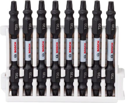 Bosch Vidalama Ucu Çift Taraflı Impact Control T20-T20x65 mm (8 Adet) - 2608522339