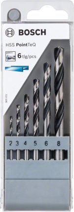 Bosch Metal Matkap Ucu HSS PointTeQ Set (6 Parça) - 2608577346 - Görsel 2