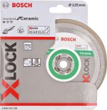Bosch X-Lock Elmas Kesme Diski Standard For Ceramic 125x22,23 mm - 2608615138 - Görsel 2