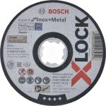 Bosch X-Lock Inox Kesme Diski Expert For Inox + Metal Düz 115x22,23x1,0 mm (AS 60 T INOX BF) - 2608619263