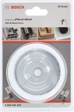 Bosch Progressor Metal ve Ahşap Delik Açma Testeresi 70 mm - 2608594229 - Görsel 2