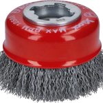 Bosch X-Lock Çelik Saçaklı Çanak Fırça Clean For Metal 75x0,30 mm - 2608620725