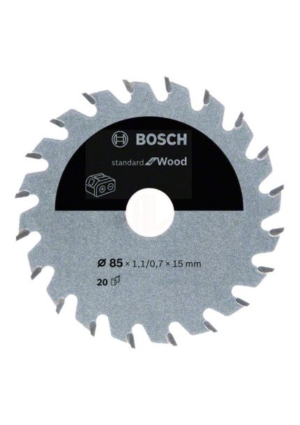 Bosch Daire Testere Bıçağı Standard For Wood 85x15 mm 20 Diş - 2608837666