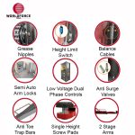 World Force - Hidrolik Lift İki Sütunlu 4 Ton 380/220V Tam Otomatik - Görsel 3