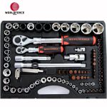 World Force - Lokma Takımı 114 Parça S-Ultra 1/4''-1/2'' Uzatmalı Cırcır - Görsel 4