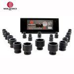 World Force - Lokma Seti 20 parça 1/2'' 6 Köşe (8- 24, 27, 30, 32mm) Metal Kutu - Görsel 3
