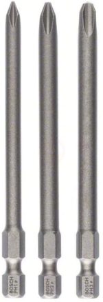Bosch Vidalama Ucu Extra Hard Set 89 mm (3 Parça PH1/2/3) - 2607001757 - Görsel 3