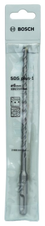 Bosch SDS-Plus-1 Kırıcı Delici Uç 6x210 mm (1 Adet) - 2608680264 - Görsel 2