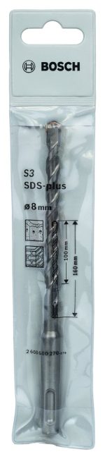 Bosch SDS-Plus-1 Kırıcı Delici Uç 8x160 mm (1 Adet) - 2608680270 - Görsel 2