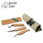 BeaverCraft S13 Ahşap Kuksa Kaşık Oyma Bıçağı Seti, 6 Parça