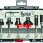 Bosch Freze Ucu Pro Set 6 mm Şaftlı Karışık (6 Parça) - 2607017468